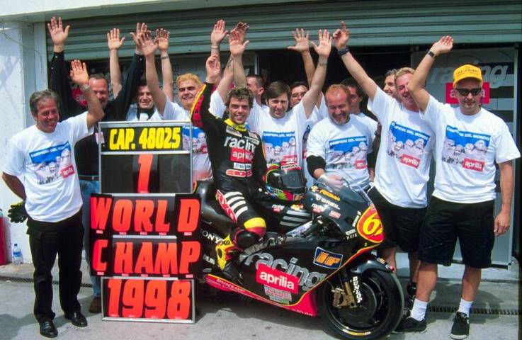Loris Capirossi Carlo Pernat Rossi MotoGP