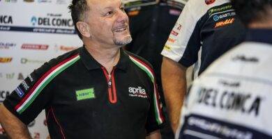 Gresini: poder llegar al podio con la Aprilia”