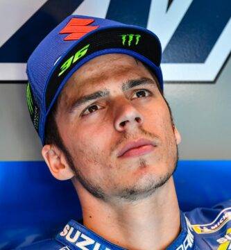 Joan Mir sobre Rins en Suzuki
