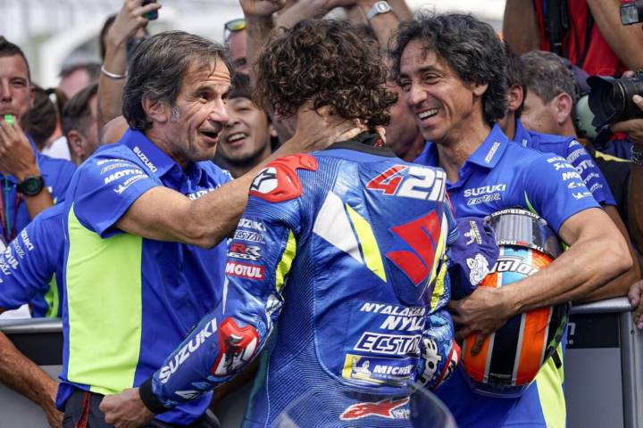 Brivio (Suzuki): "Queremos luchar por las victorias"