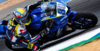 Héctor Barberá pilotando la Yamaha R6 en el Round de Tailandia de 2018