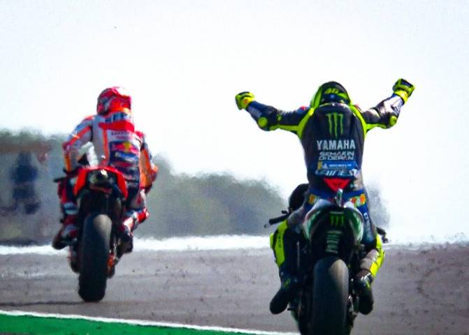 Rossi Marc Márquez Chad Reed Yamaha MotoGP 2020