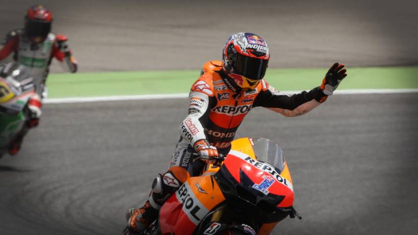 Stoner Suppo Marc Márquez Honda MotoGP