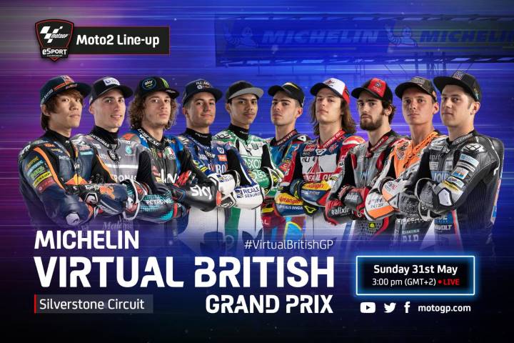 MotoGP virtual carrera MotoGP PS4 Jorge Lorenzo Moto2 Moto3 Silverstone