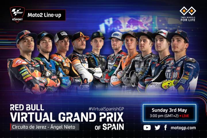 MotoGP 2020 virtual coronavirus PS4 Moto2 Moto3