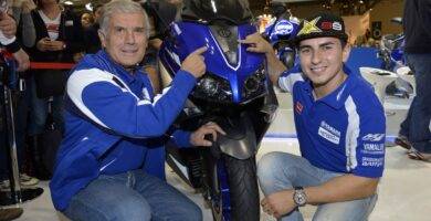Jorge Lorenzo y Giacomo Agostini