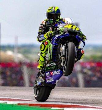 Valentino Rossi Johan Stigefelt Morbidelli Quartararo MotoGP Yamaha Petronas