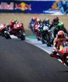 Carrera de MotoGP de 2019 en el Circuito de Jerez Ángel Nieto con Marc Márquez al frente