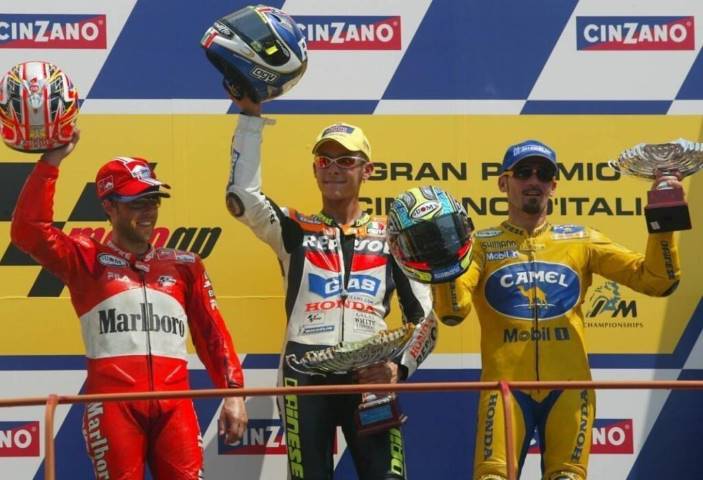 Max Biaggi Loris Capirossi Rossi MotoGP 500cc