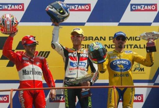 Max Biaggi Loris Capirossi Rossi MotoGP 500cc