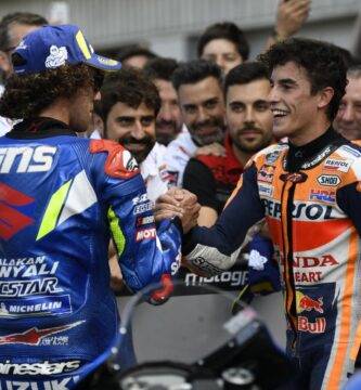 Álex Rins Kevin Schwantz Suzuki Marc Márquez MotoGP