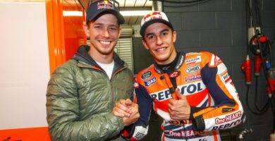 Stoner Suppo Marc Márquez Honda MotoGP