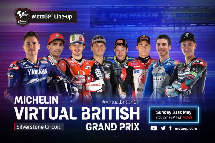 MotoGP virtual carrera MotoGP PS4 Jorge Lorenzo Moto2 Moto3 Silverstone