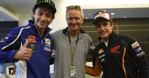 marcas rossi schwantz honda marquez