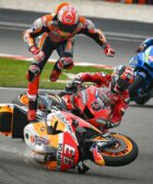 Caída Marc Márquez en el GP de Malasia de MotoGP