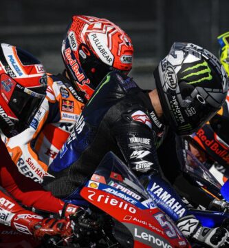 Los pilotos de MotoGP