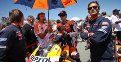 Chicho Lorenzo Pedrosa MotoGP salidas