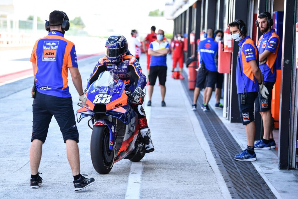 KTM por delante de Ducati y Aprilia en Misano