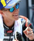 Fabio Quartararo en el parque cerrado tras conseguir la pole en el Gran Premio de Andalucía de MotoGP
