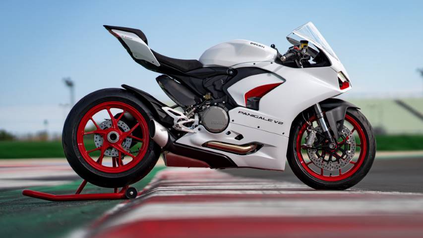 ducati v2 white for sale