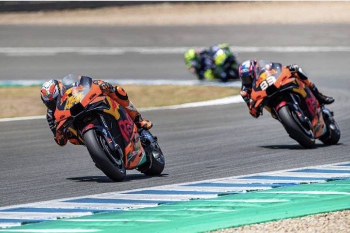 Pol Espargaró y Brad Binder: "Ahora estamos al nivel de MotoGP"