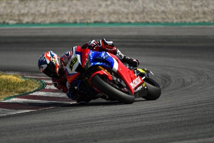 WoldSBK Honda Baustista Baustista: "Los errores de hoy no los tendremos en carreras"