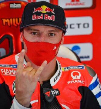 Jack Miller fue cuarto en la primera carrera de MotoGP en 2020 en el Circuito de Jerez - Angel Nieto pilotando una Ducati del Pramac Racing