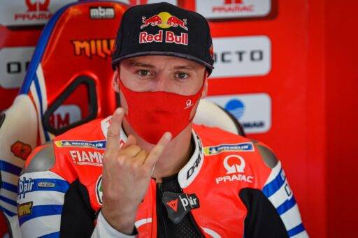 Jack Miller fue cuarto en la primera carrera de MotoGP en 2020 en el Circuito de Jerez - Angel Nieto pilotando una Ducati del Pramac Racing