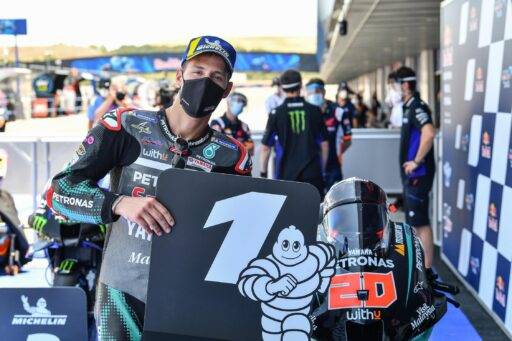 Fabio Quartararo Yamaha MotoGP ha sido primero en la sesión de clasificación del Gran Premio de España de MotoGP