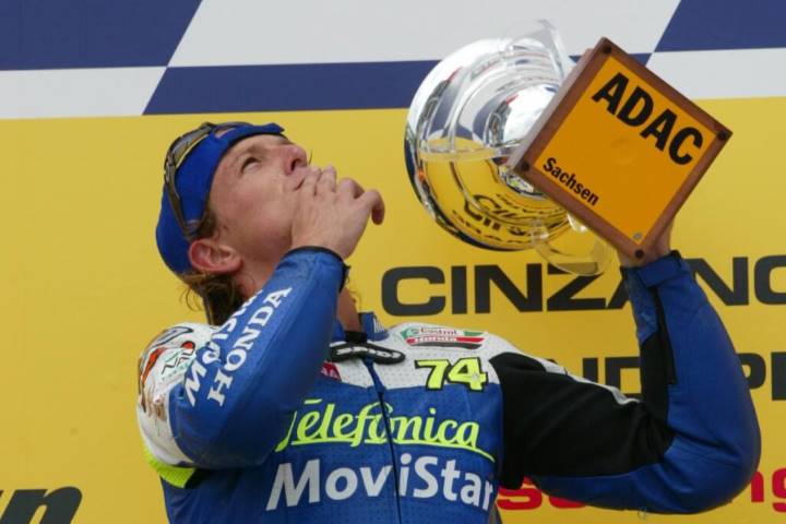 Gibernau Valentino Rossi MotoGP 2003 Alemania Marc Márquez