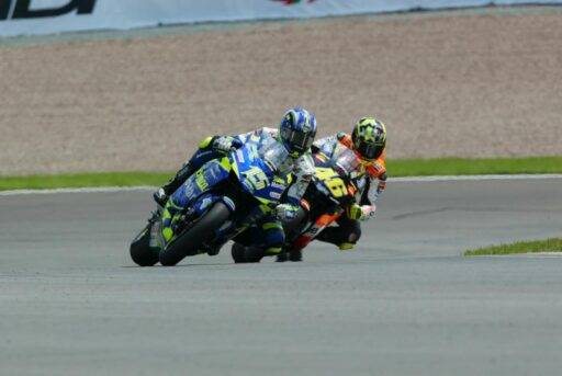 Gibernau Valentino Rossi MotoGP 2003 Alemania Marc Márquez