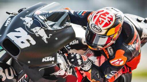 Pedrosa de test con KTM