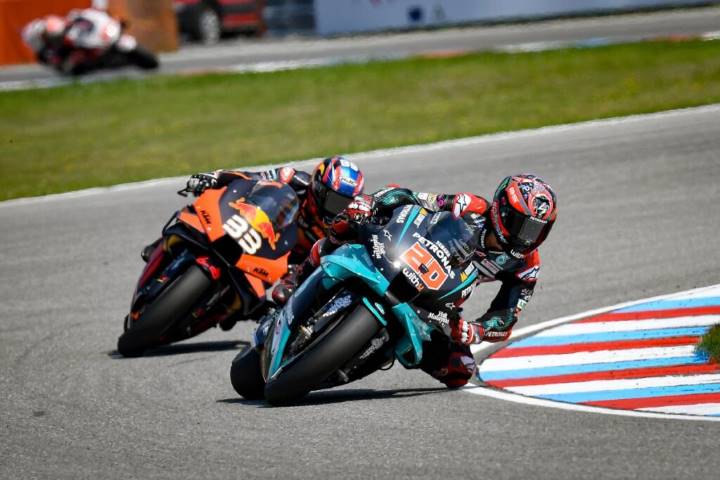 Quartararo Pernat Yamaha MotoGP Brno