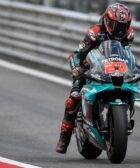 Fabio Quartararo en el pit lane del Red Bull Ring