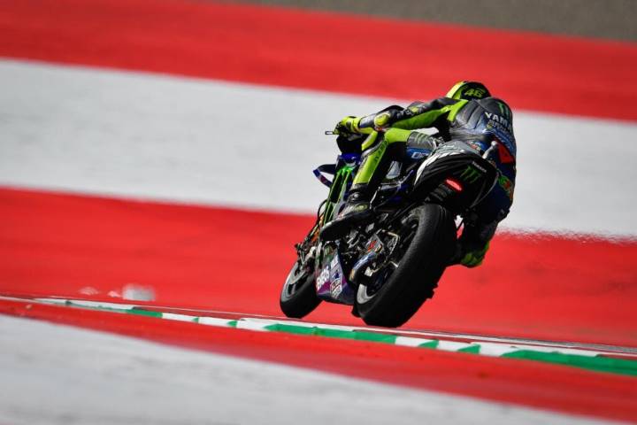 Valentino Rossi en el Red Bull Ring