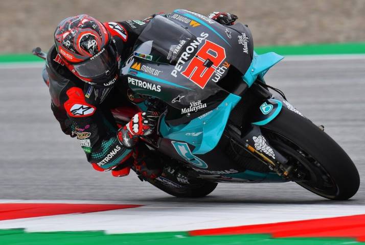 Quartararo en el pasado GP de Austria