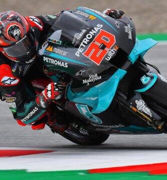 Quartararo en el pasado GP de Austria