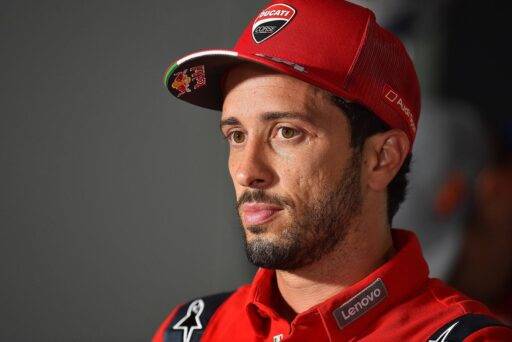 Andrea Dovizioso en la rueda de prensa del GP de Estiria