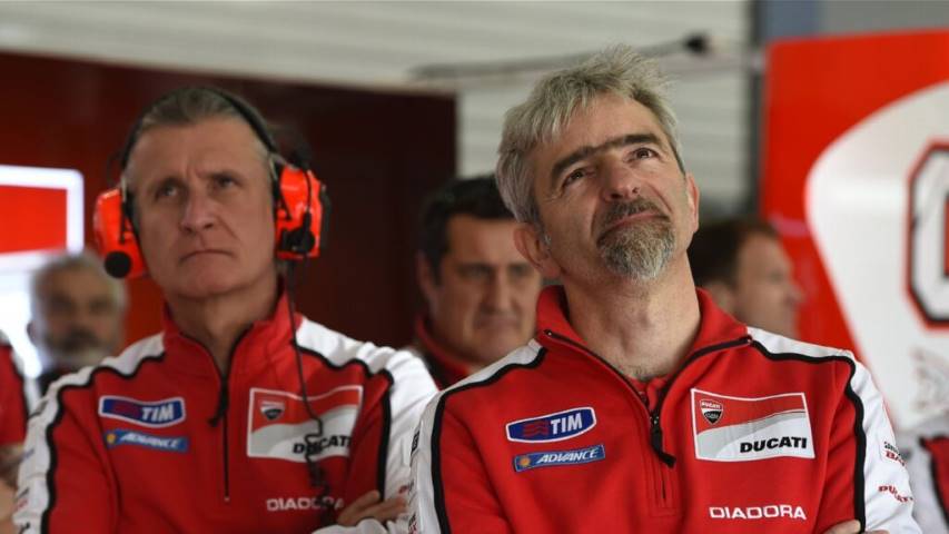 Gigi Dall'Igna Jorge Lorenzo MotoGP Ducati Johann Zarco Pecco Bagnaia Andrea Dovizioso
