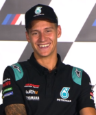 Fabio Quartararo en la rueda de prensa