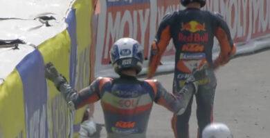 Espargaró y Oliveira