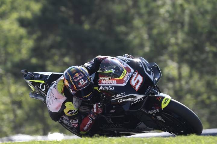 Johann Zarco, tercero en MotoGP