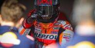 Marc Márquez durante una carrera de MotoGP