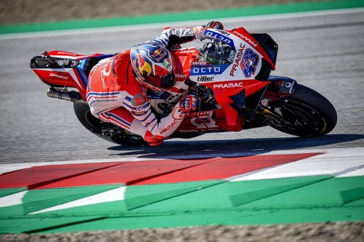 Jack Miller durante la carrera de MotoGP del Gran Premio de EStiria