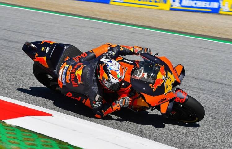 Pol Espargaró KTM en el Gran Premio de MotoGP de Estiria