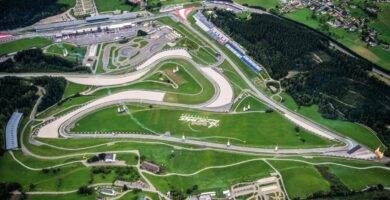 Vista aérea del Red Bull Ring