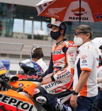 Álex Márquez en la parrilla de salida del Gran Premio de Estiria de MotoGP