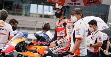 Álex Márquez en la parrilla de salida del Gran Premio de Estiria de MotoGP