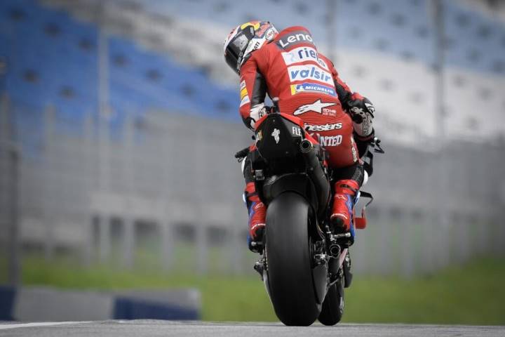 Andrea Dovizioso en el GP de MotoGP de Austria con la Ducati