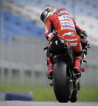 Andrea Dovizioso en el GP de MotoGP de Austria con la Ducati